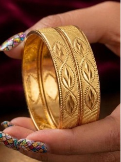 Gold Plated Bangles